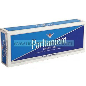 Parliament lights 100's cigarettes